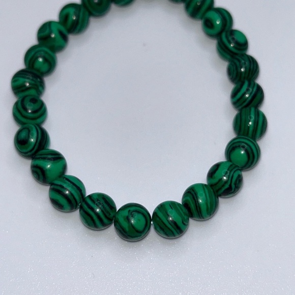 Malachite Bracelet – Protection, Healing & Transformation - Picture 3 of 5